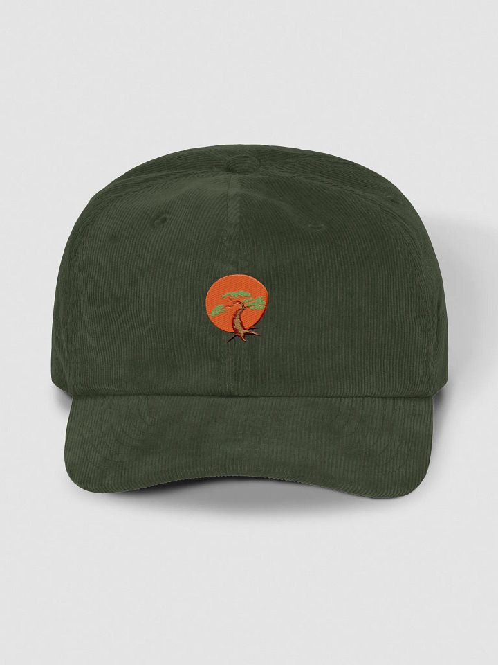 Sunset Tree Corduroy Dad Hat product image (1)