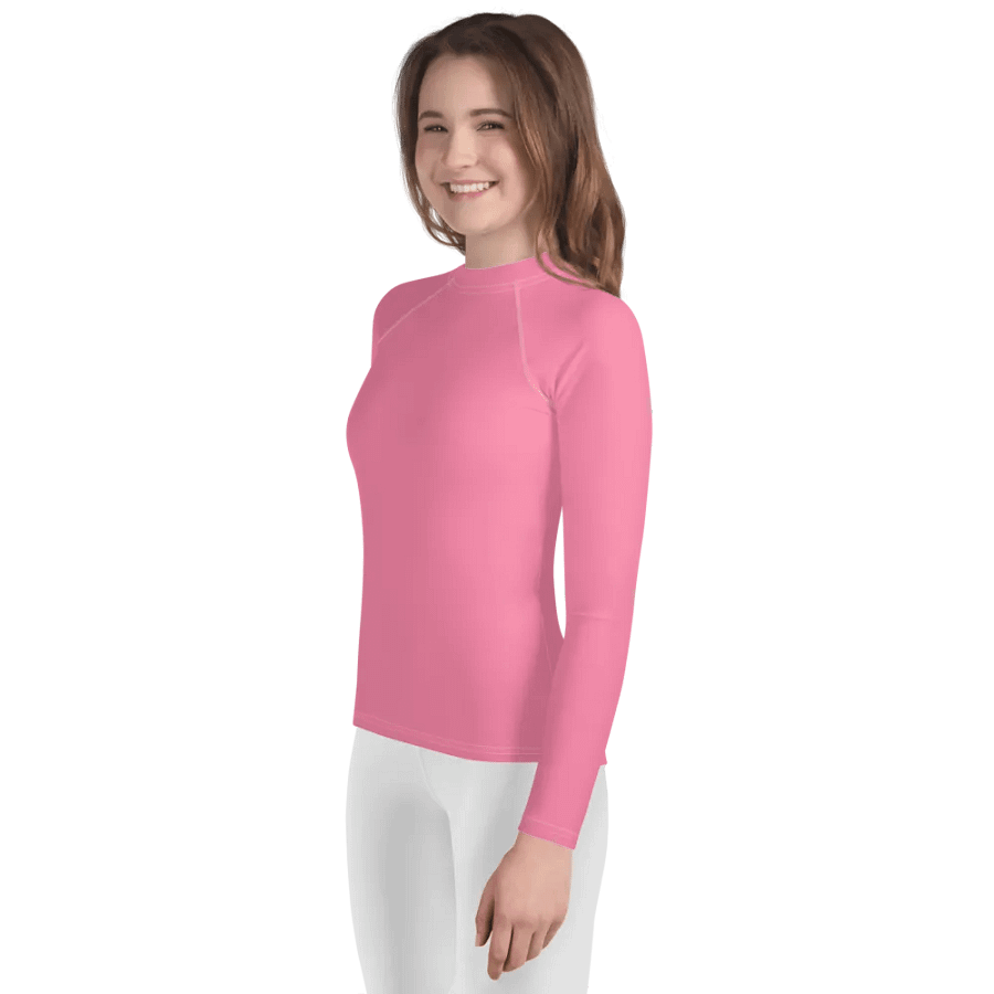 Pink Kids Long Sleeve Shirt product image (1)