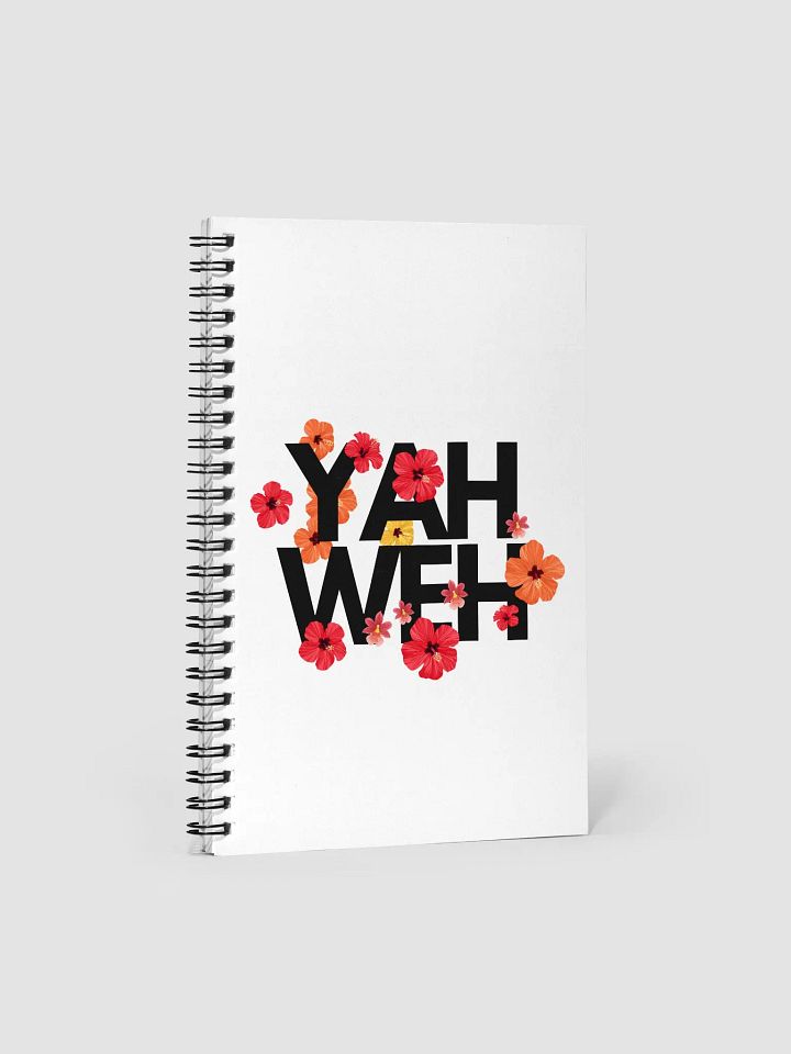 YAHWEH Spiral Notebook product image (1)