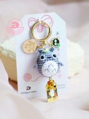 Grey Forest Spirit - Keychain product image (1)