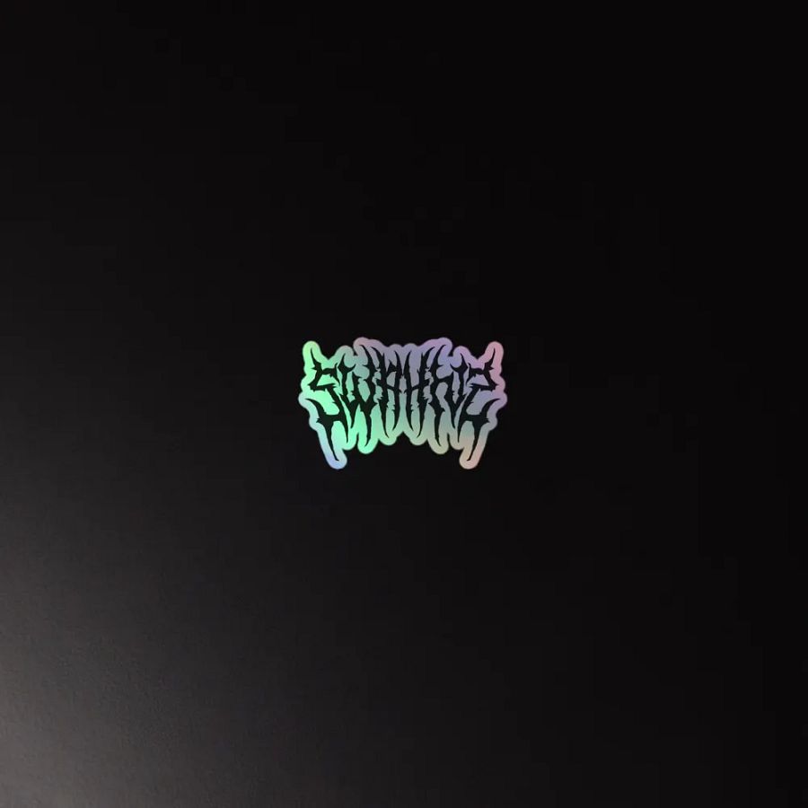 Heavy Metal Holographic Sticker product image (2)