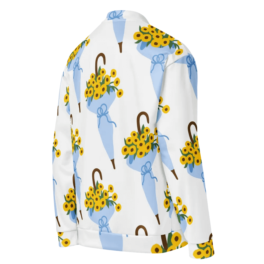Sunflower Breeze Bomber Jacket product image (9)