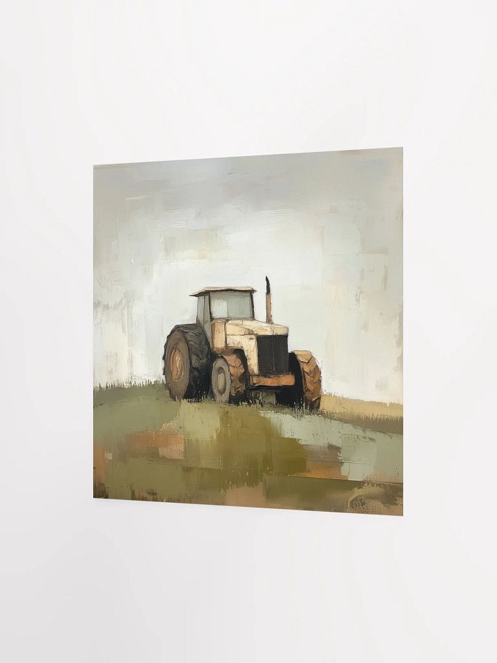 Farmhouse Sky: Rustic Tractor Art Print product image (2)