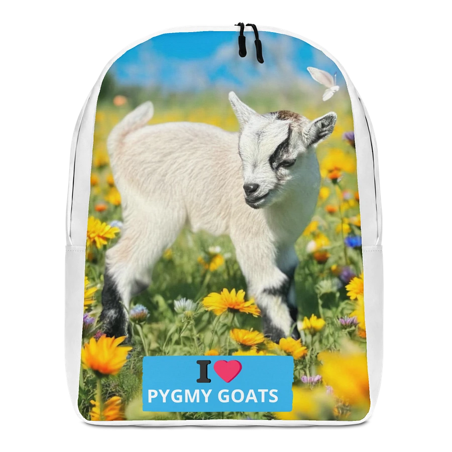 I LOVE PYGMY GOATS BACKPACK product image (1)