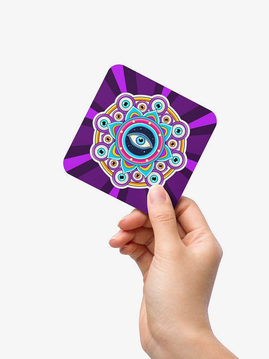 Eye of God - Cork-back Coaster product image (4)