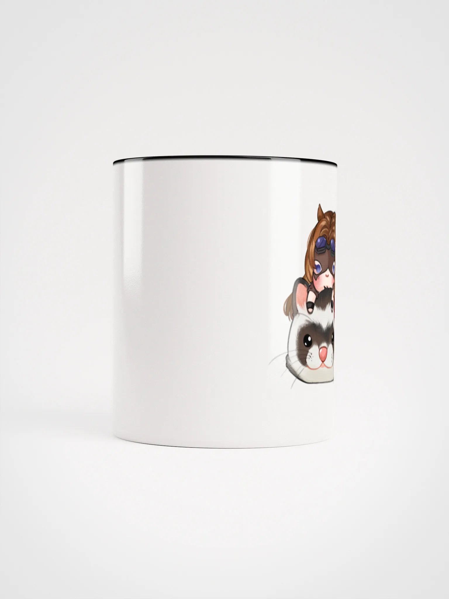 Sable Pillow Ferret Chibi Mug by Ameblum product image (5)
