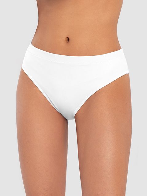 Photo showing All-Over Print Recycled High Waisted Bikini Bottom