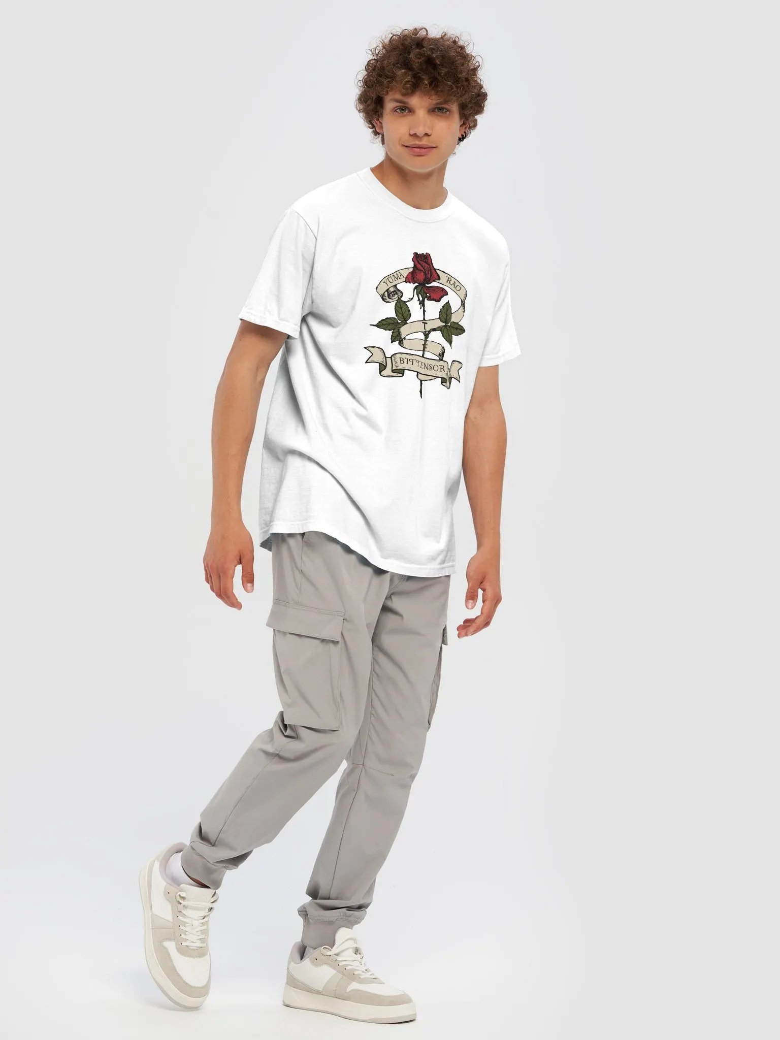 YUMA RAO Rose Tattoo T-Shirt product image (5)