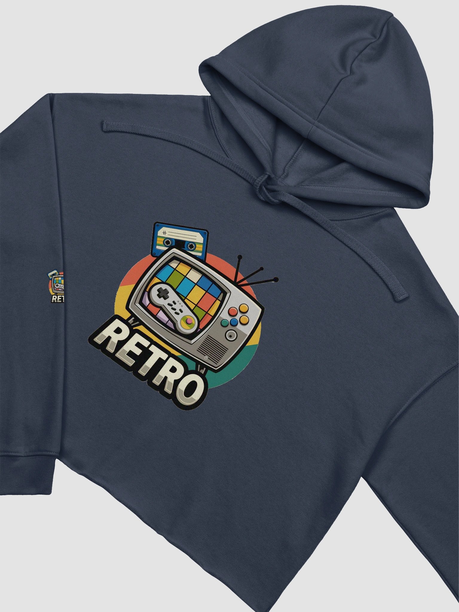 Cracked Smile Crop Hoodie product image (1)