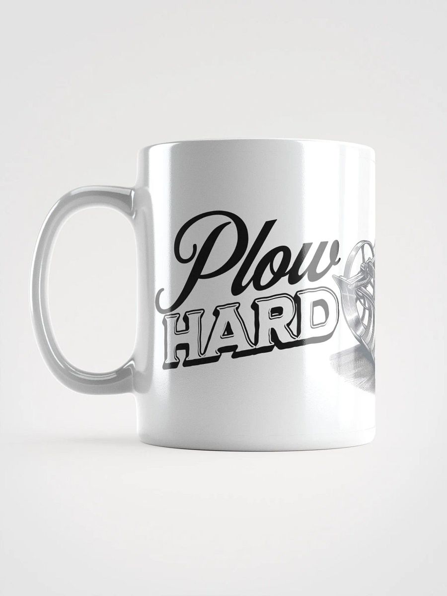 Plow Hard, Drink Coffee Mug | Work Hard, Sip Harder | Coffee to Keep Plowing | Fuel for Farmers | Caffeinated Farm Days | Plow, Sip, Repeat | Farming Fueled by Coffee | Coffee: The Farmer’s Fuel product image (1)