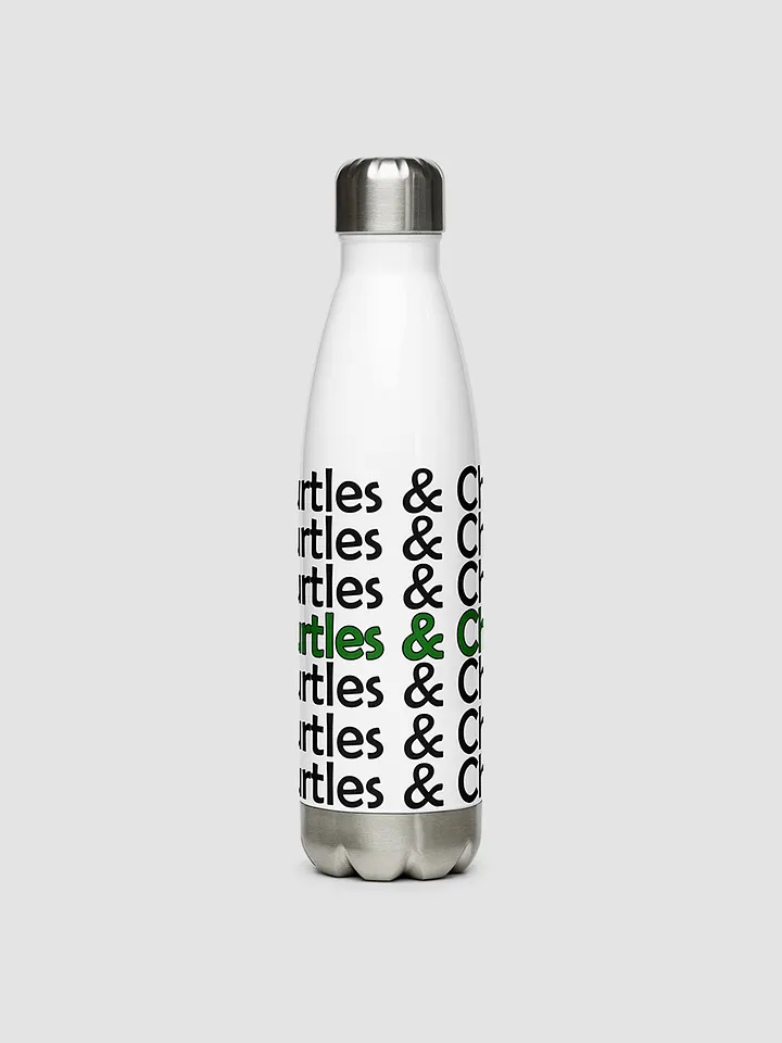 Turt. Chill. Repeat. Water Bottle product image (1)