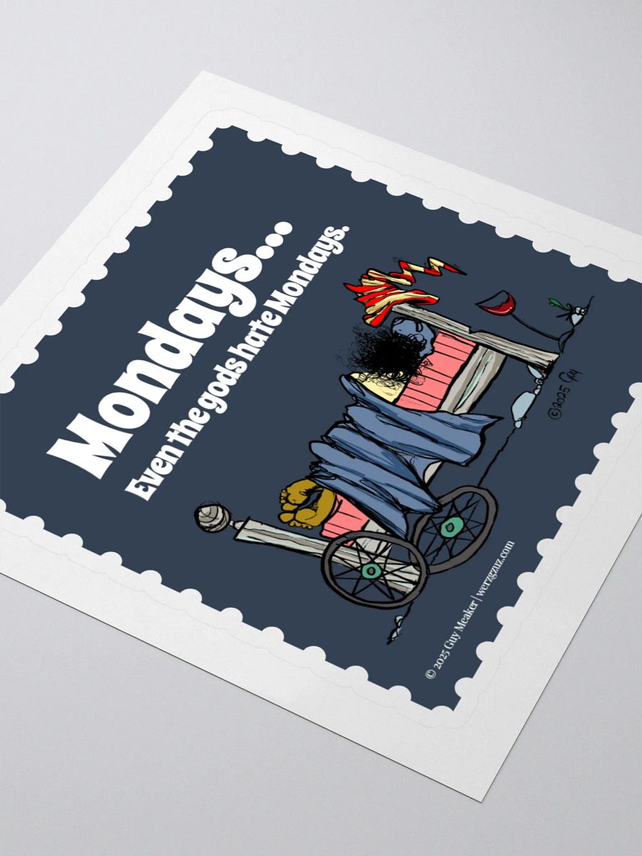 Mondays Suck Kiss Cut Stickers product image (3)
