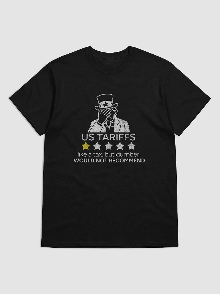 US Tariffs One-Star Review Tshirt product image (2)