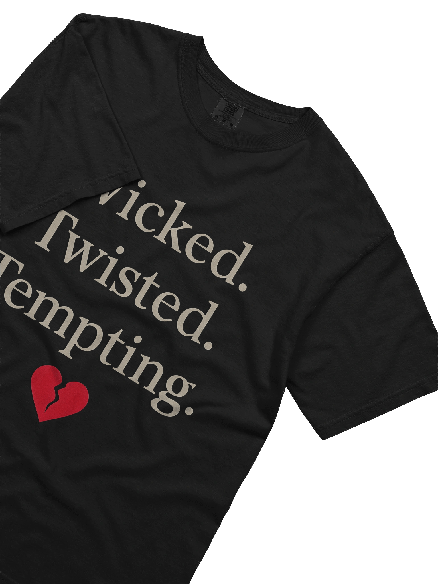 Wicked. Twisted. Tempting. Tee product image (2)