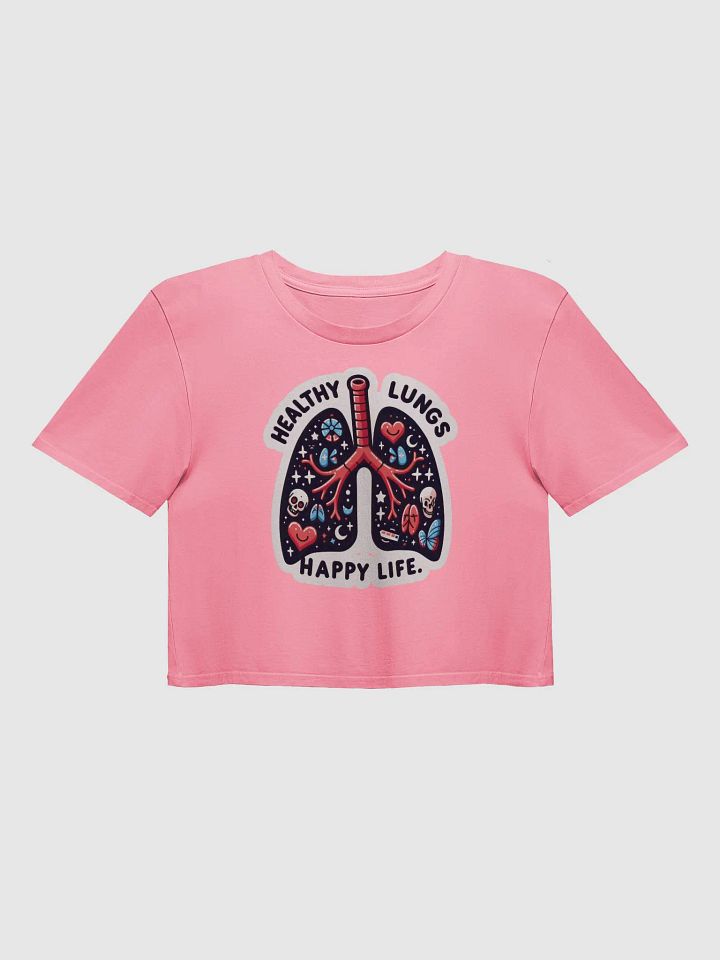Whimsical Lung Health Crop Top product image (2)