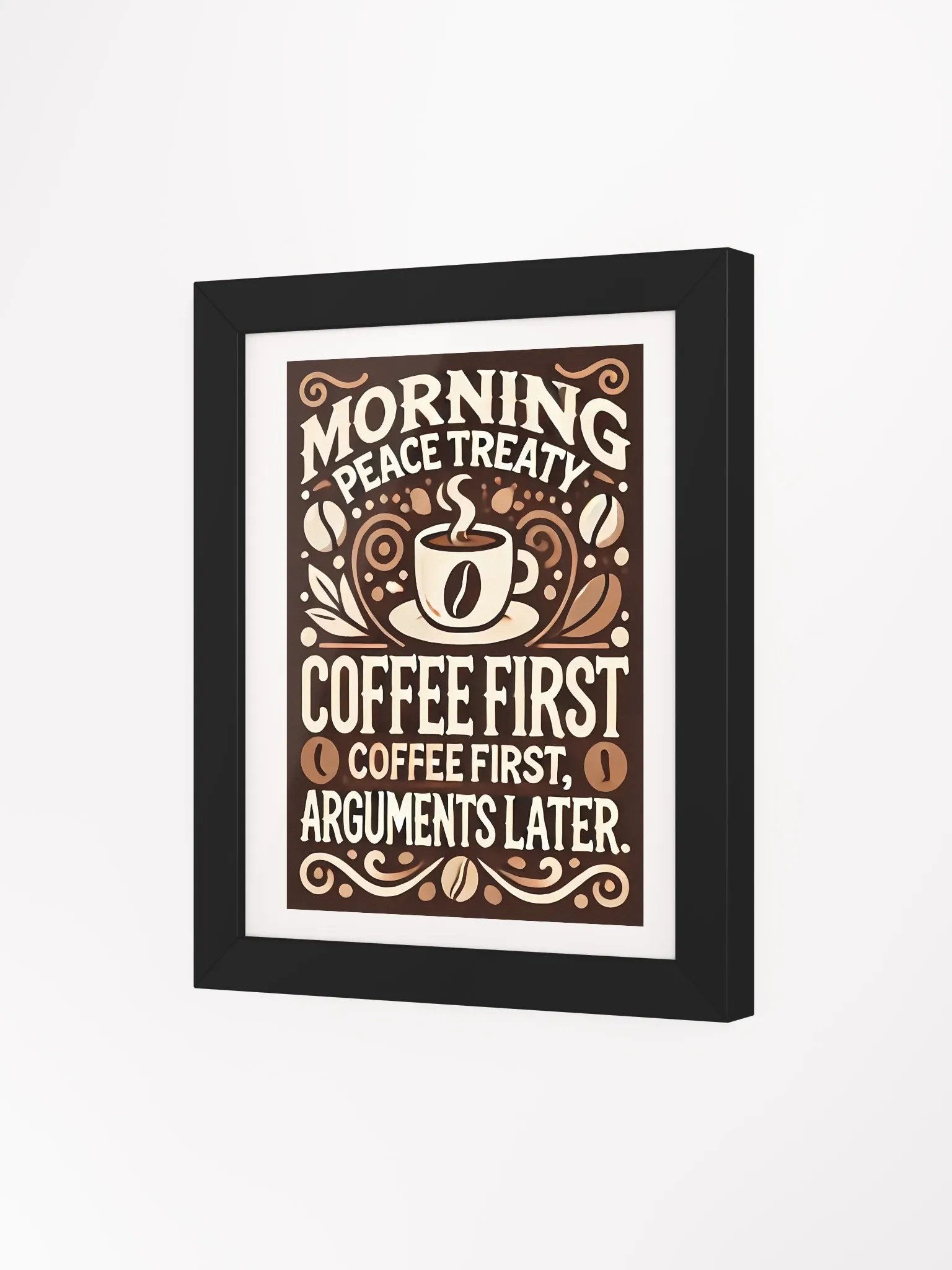 Morning Peace Treaty Poster – Coffee-Lovers' Declaration product image (15)