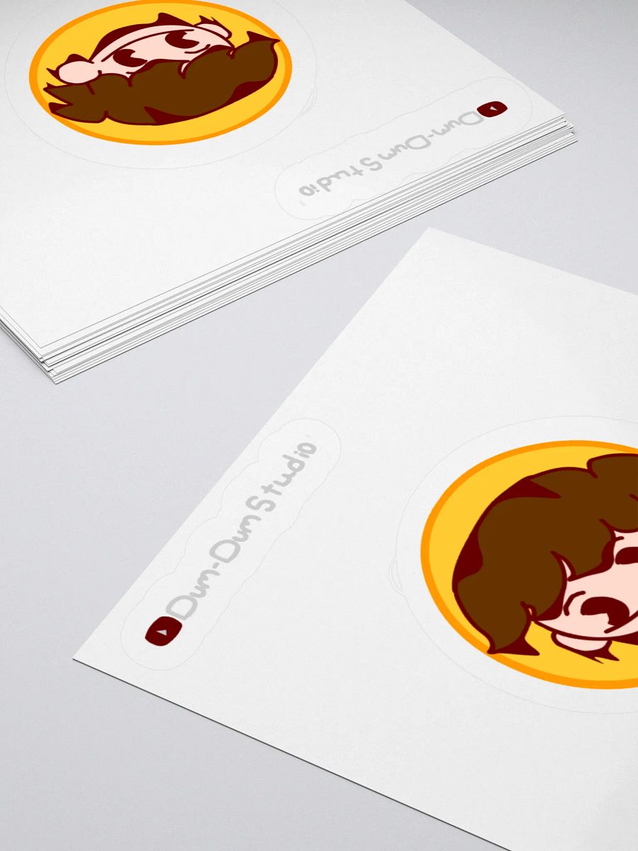 Dum-Dum logo sticker product image (15)
