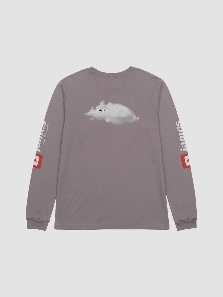 💤 First Class Pyjama Long Sleeve Top (Stone) - Two-Tone Blue Tailfin product image (2)