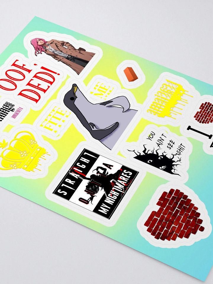 Amai2624 Sticker Sheet #1 - Amai-isms product image (2)