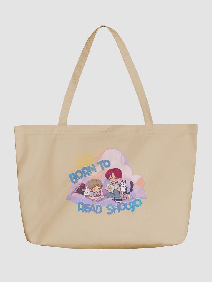 Born to Read Shoujo Tote Bag (Day Version) product image (1)