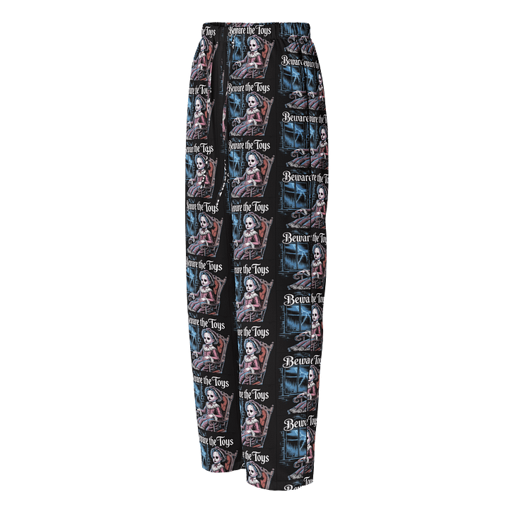 Midnight Veil Designs Gothic 'Beware the Toys' All-Over Print Women's Pyjama Pants product image (1)
