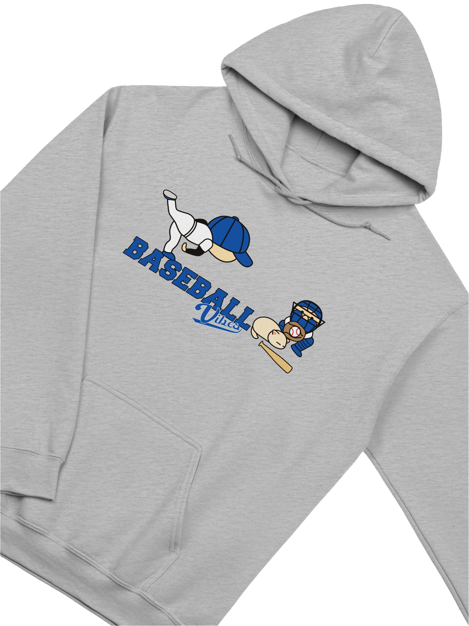 Baseball Cat (Baseball Vibes) - Unisex Adult Hoodie product image (21)