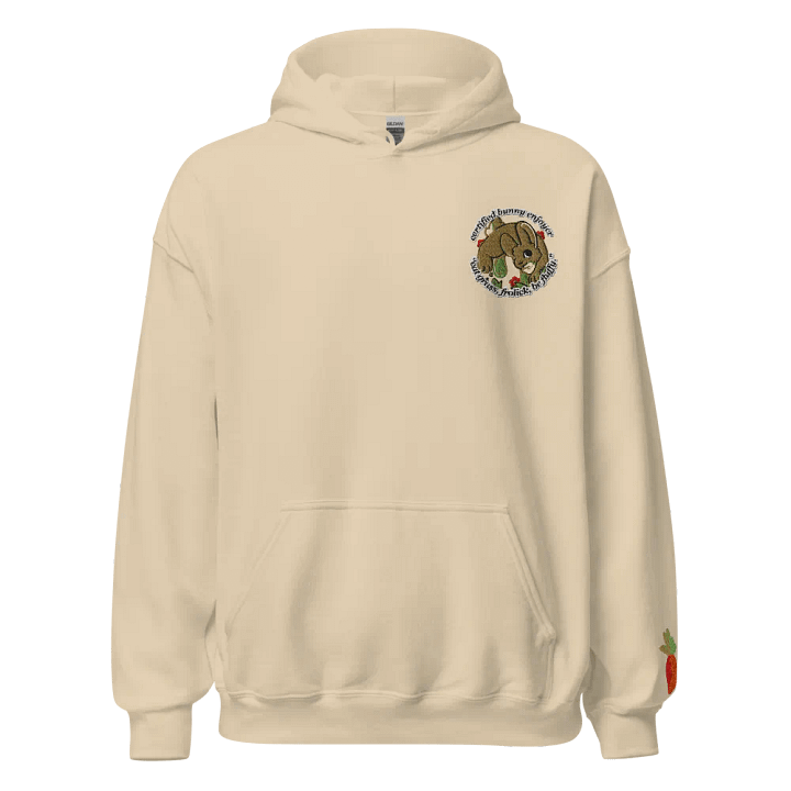 certified bunny enjoyer hoodie product image (2)