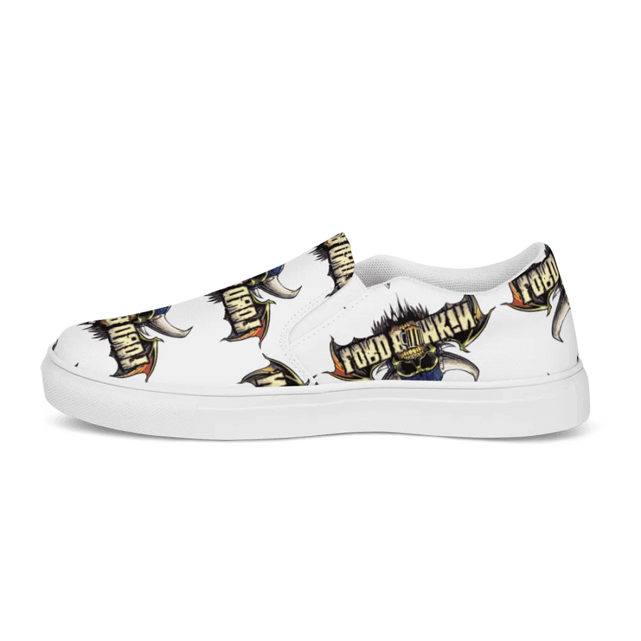 Halloween logo sweathercanvas slip-ons men product image (11)