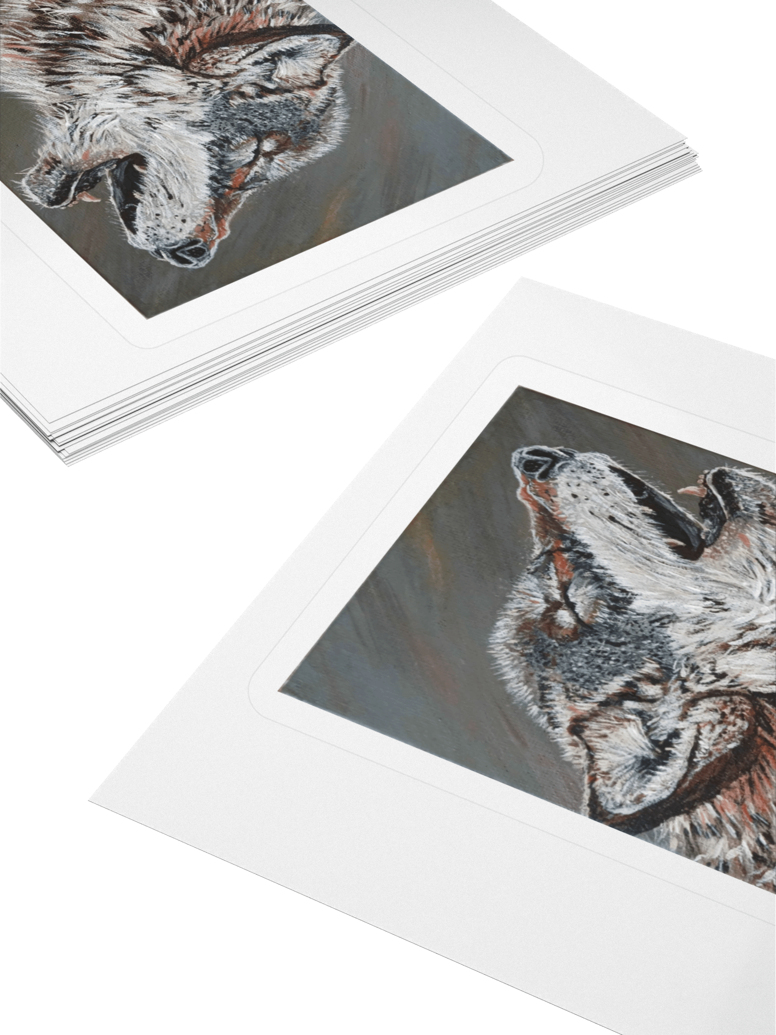 wolf howl sticker product image (10)