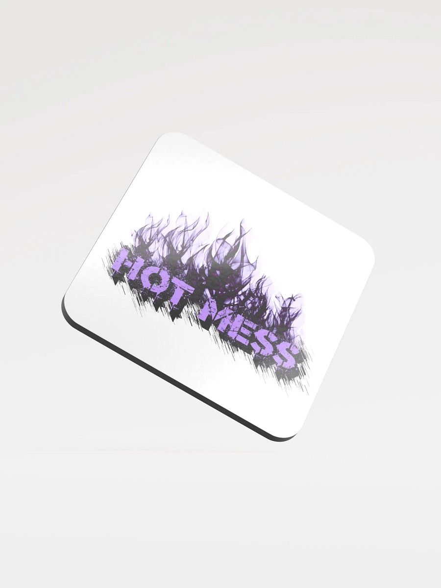 Funky Fire Glossed Cork Coaster product image (1)