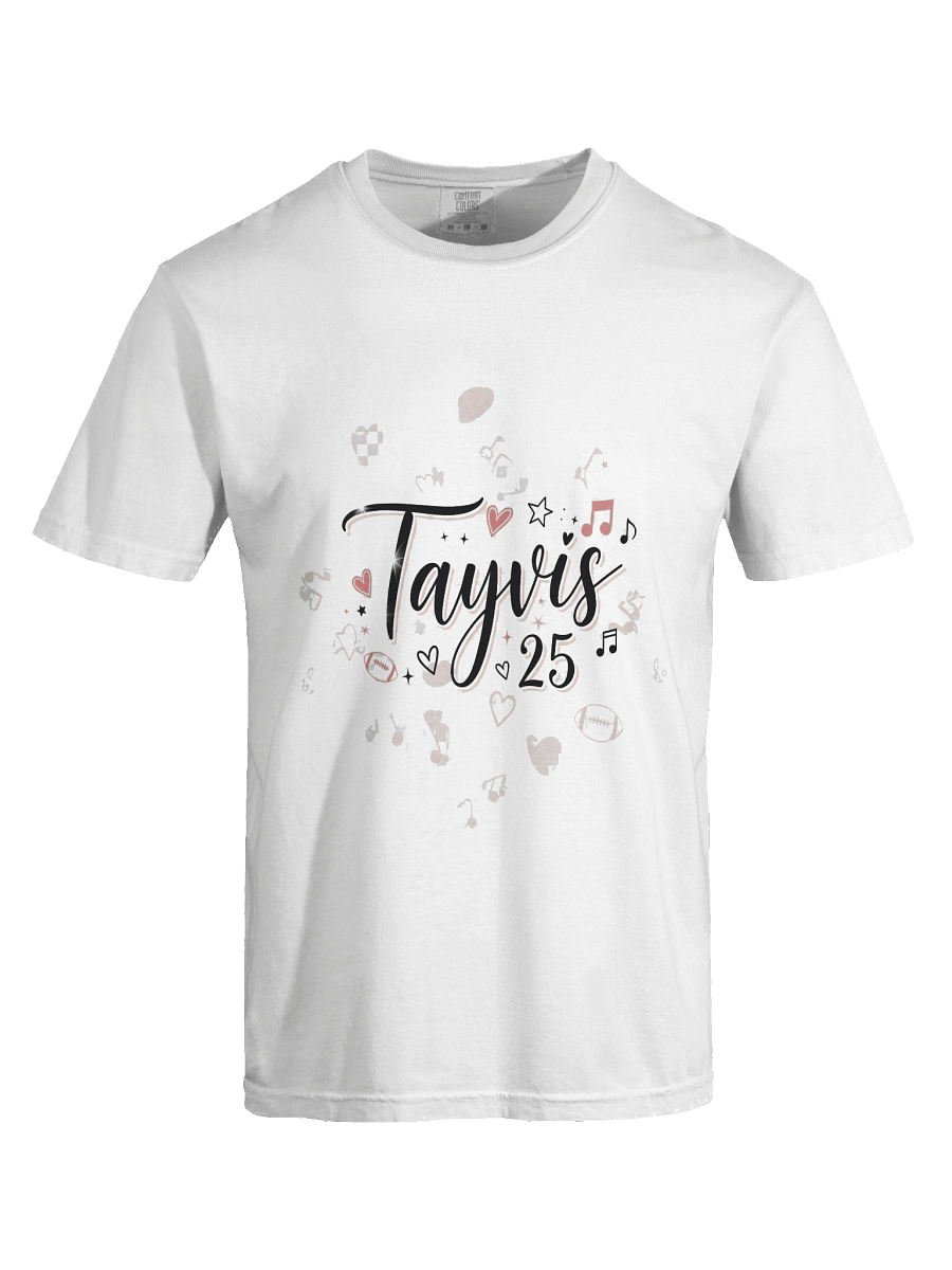 Tayvis 25 Iconic Script T-Shirt product image (7)