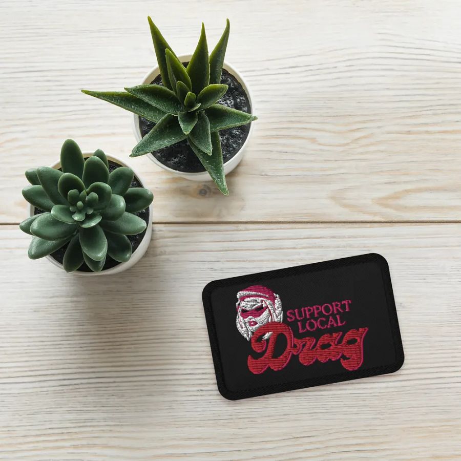 Support Local Drag Embroidered Patch product image (4)