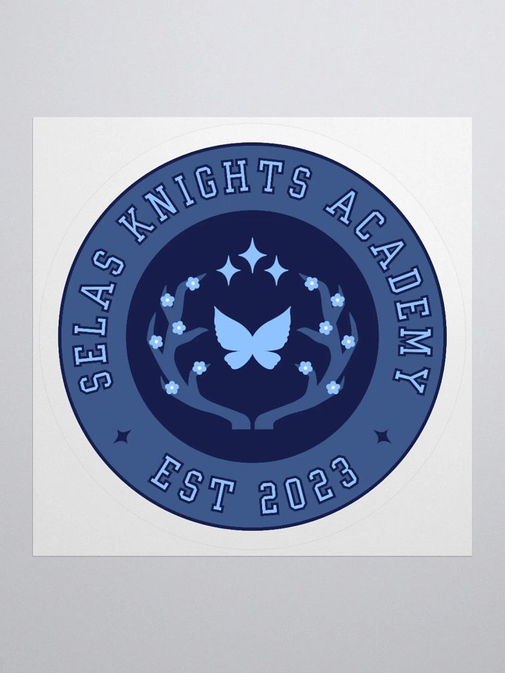 Selas Knights Academy Emblem Sticker product image (1)