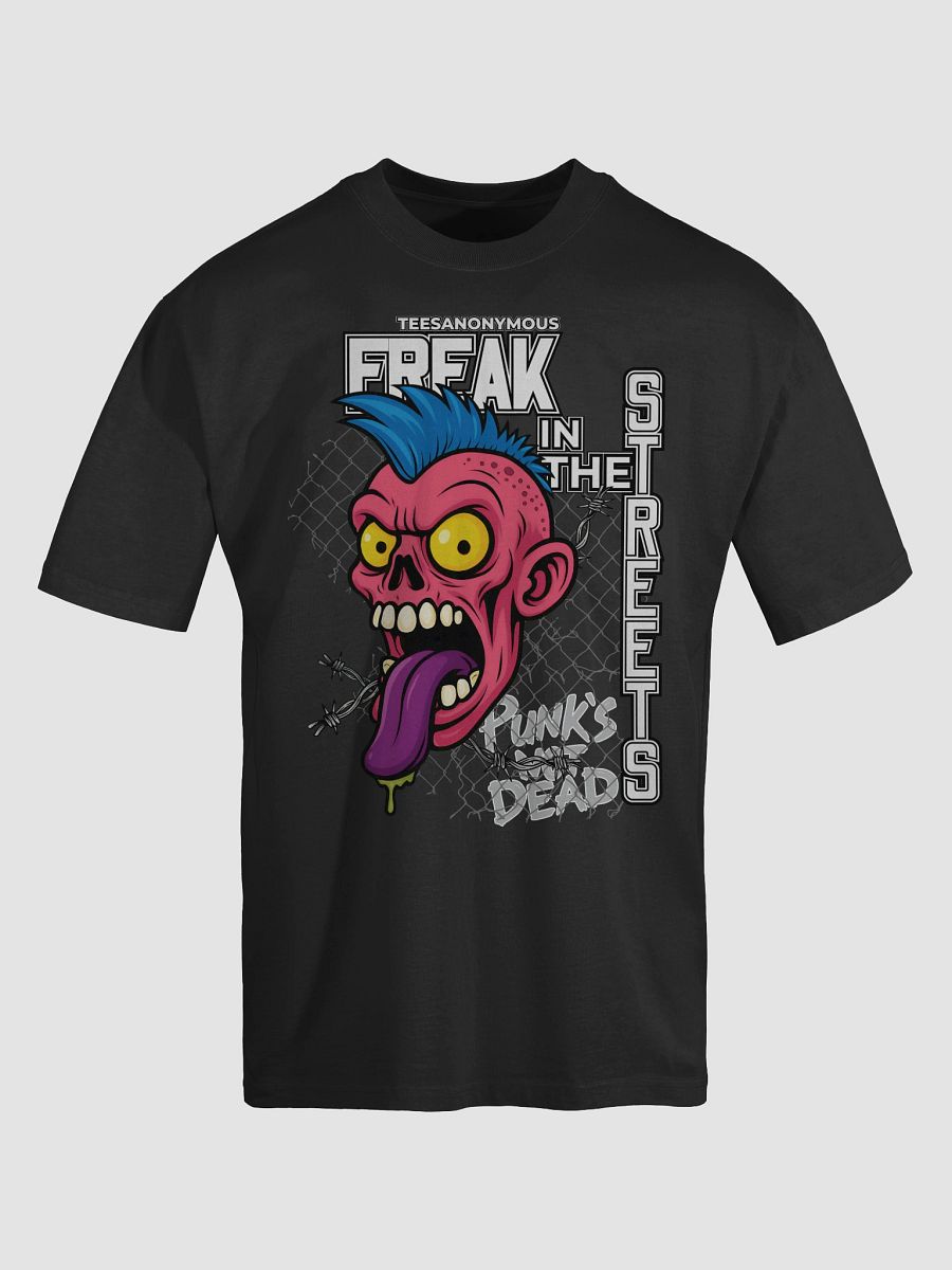Streetwear Graphic Tee - Punk Head by Freak in the Streets product image (3)