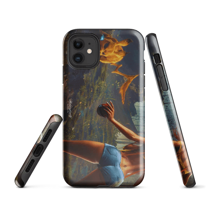 The Red Shimmer Tamer - Realm of Infinite Love iPhone® Tough Case product image (1)