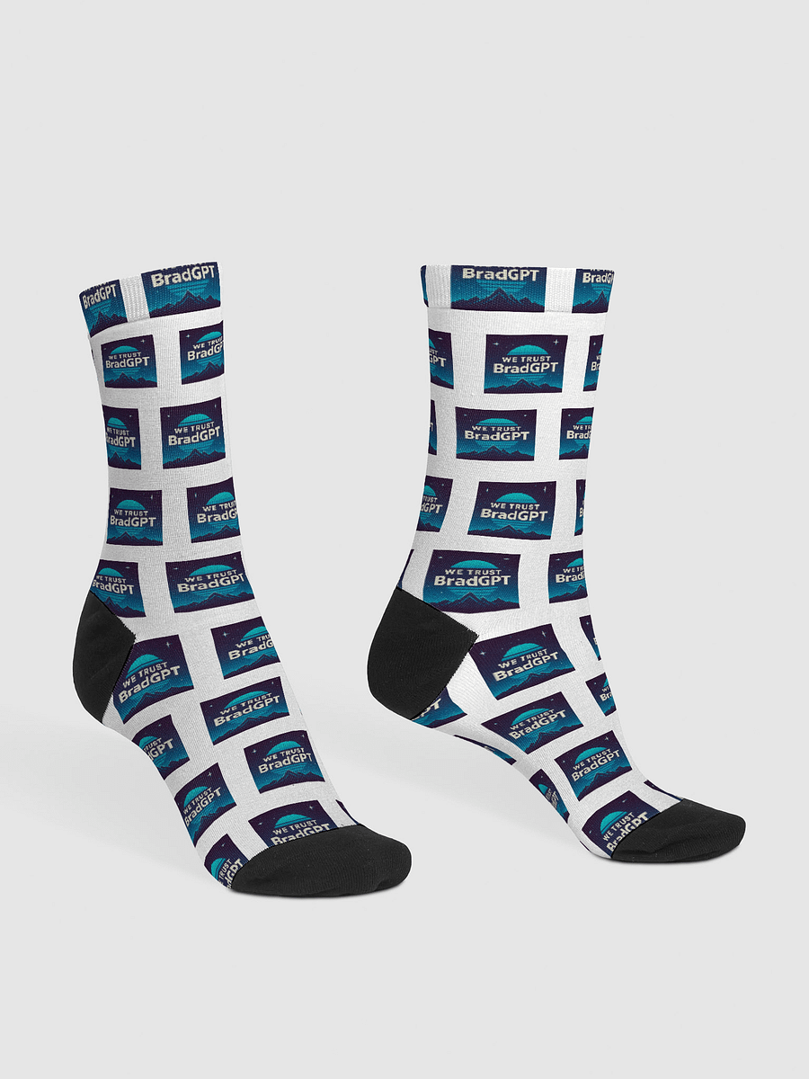 we trust BradGPT Crew Socks product image (3)