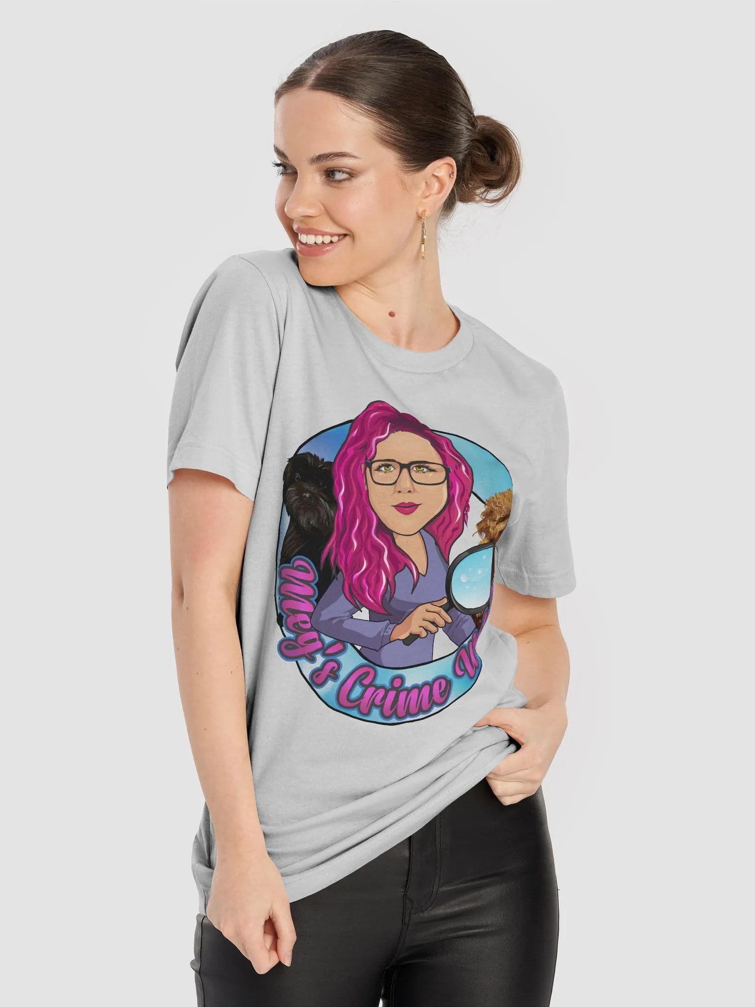 Meg's Crime Watch Logo T-Shirt product image (8)
