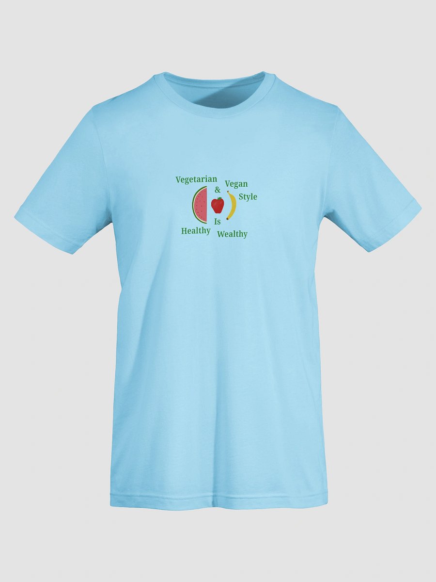 Vegetarian & Vegan Style Is Wealthy T-Shirt product image (7)