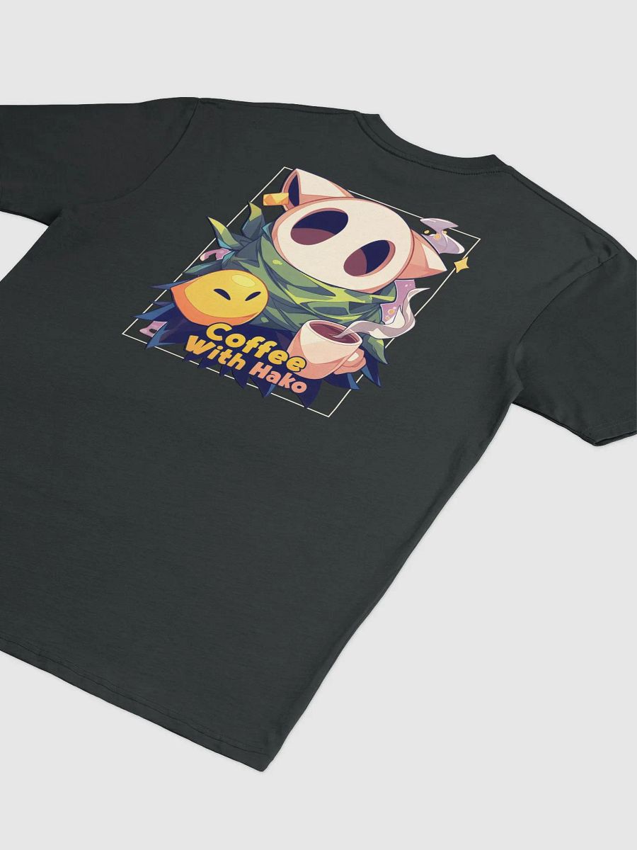 Coffee w Hako Premium Heavyweight Tee Front and Back Print product image (4)