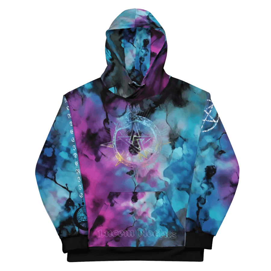 TIEDYE4GOTHIC STAR HOODIE product image (11)
