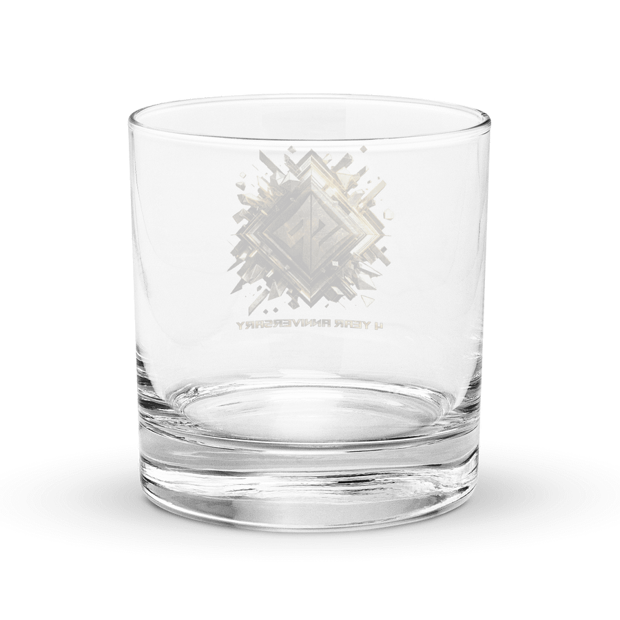 Four Year Gold Rocks Glass product image (4)