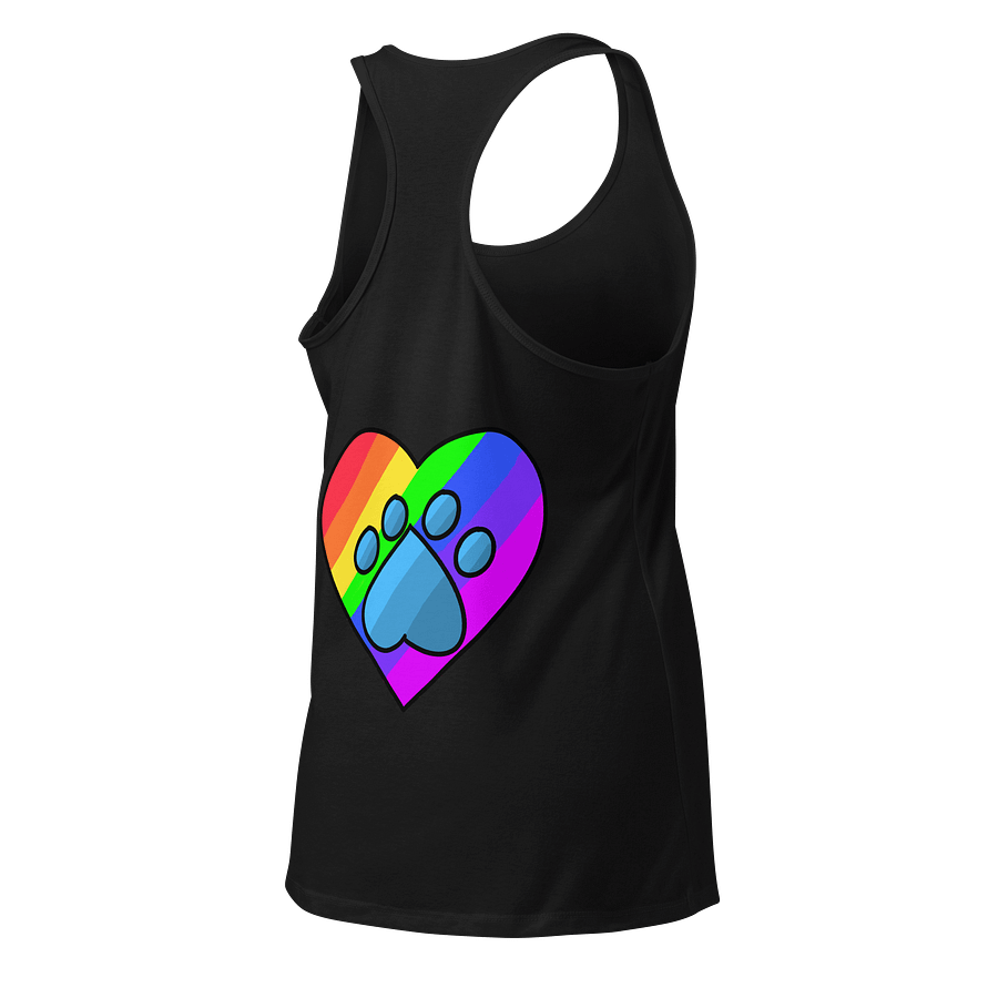 Frenchkittie Paw Love Racerback Tank product image (8)