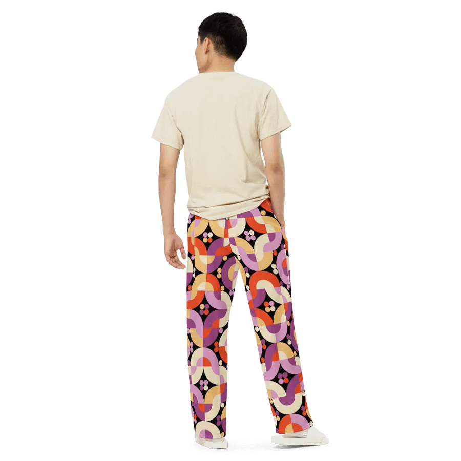 BUIII Retro Harmony: Autumn Breeze Wide-Leg Pants product image (5)