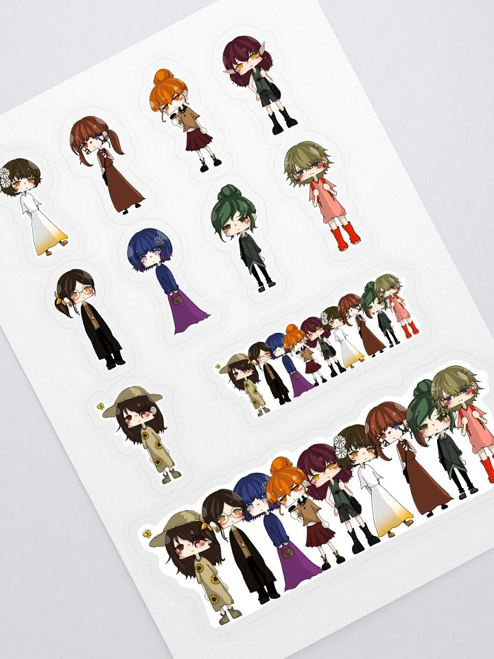 Flower Girls Stickers product image (1)