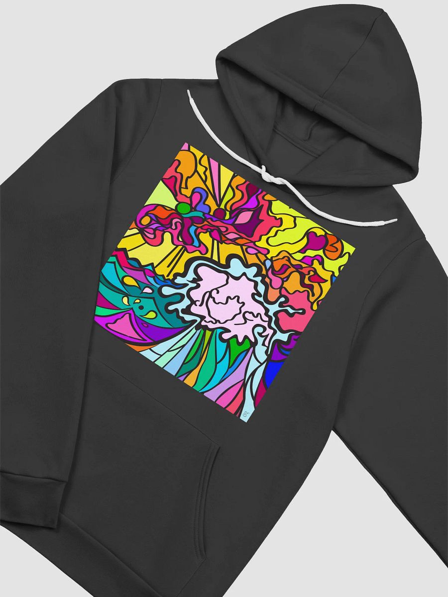 Vibrant Swirls Unisex Hoodie - Wave at Sunset product image (16)