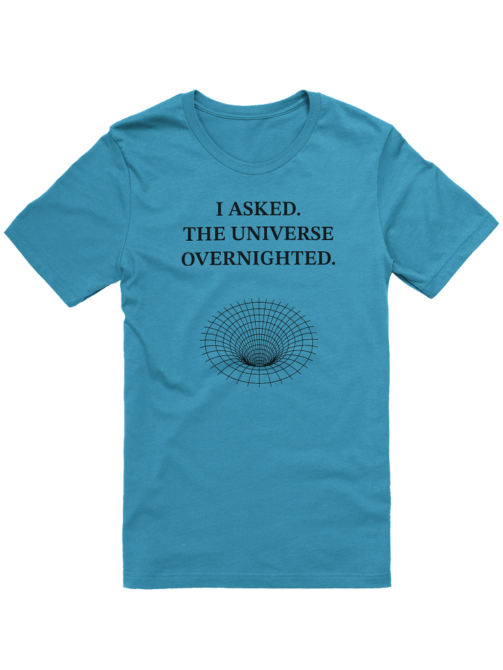 I asked and the universe overnighted product image (1)