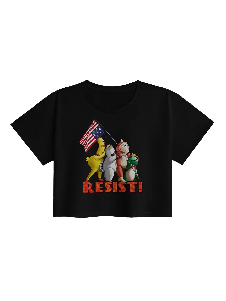 Resist! Crop Tee product image (2)