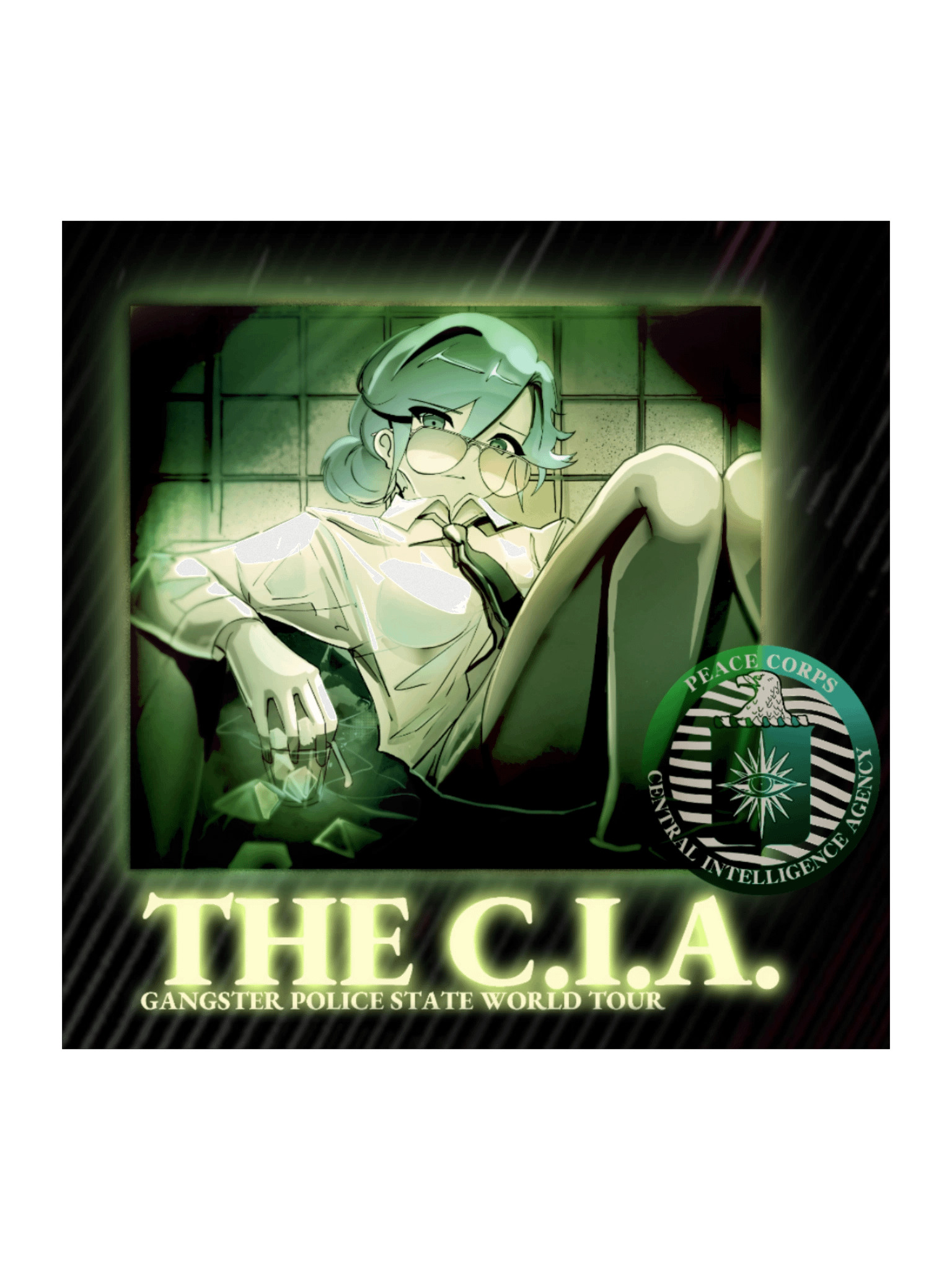 The CIA - Illustrated STICKER product image (3)