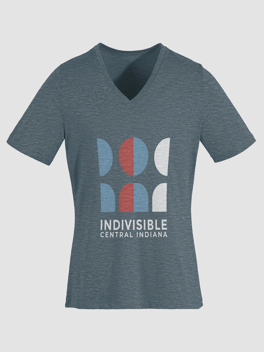 Indivisible CI Grey V Neck T - Shirt product image (1)