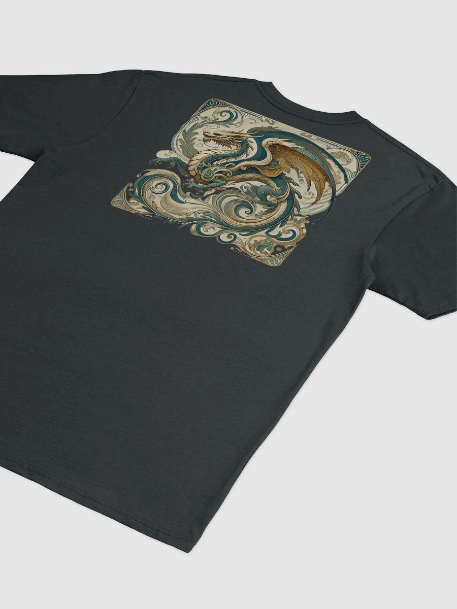 Western Dragon Art Nouveau T-Shirt product image (14)